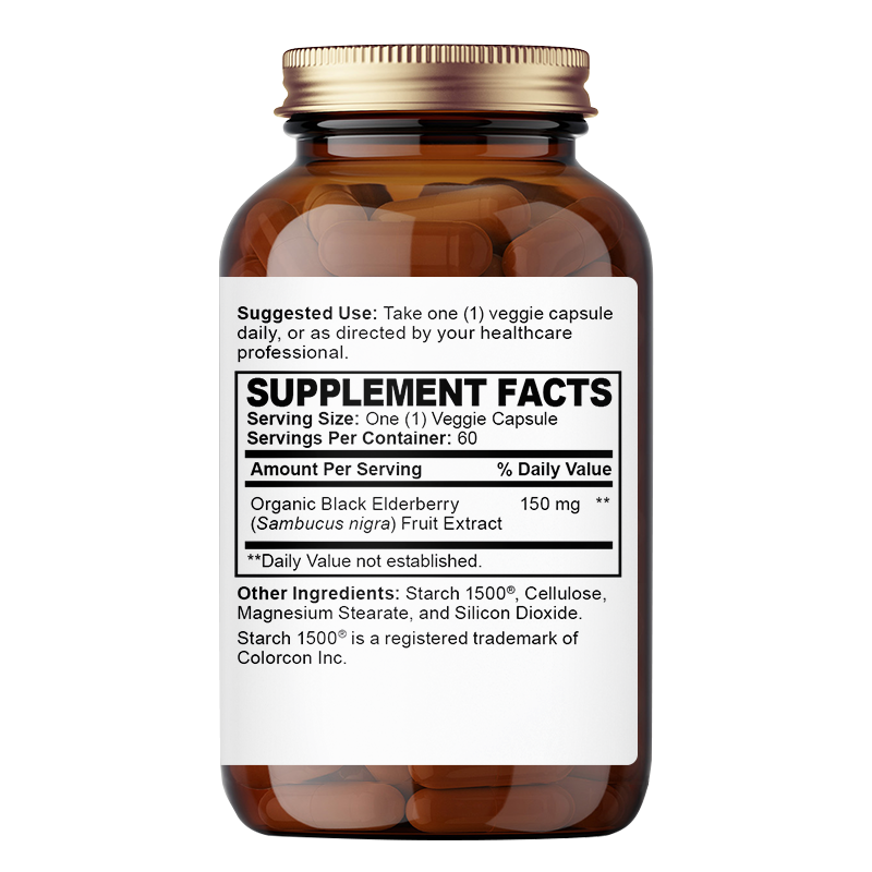 Organic Black Elderberry